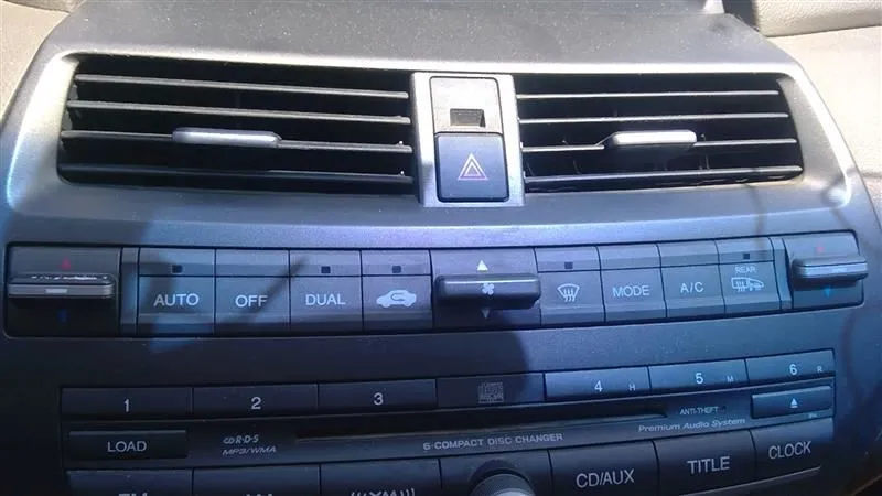 Temperature Control 2008-2012 Honda Accord
